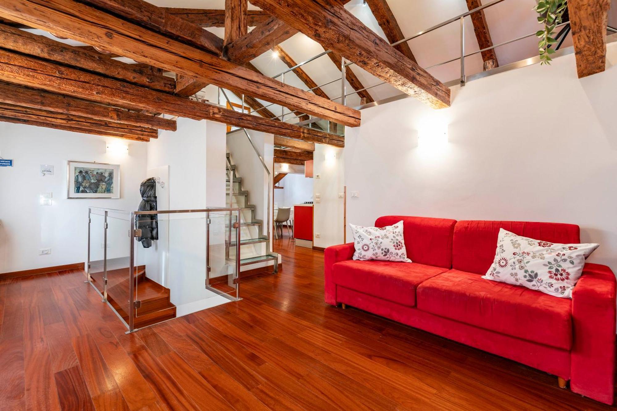 Glass House - Loft 2 Minutes To Rialto Bridge & View * Venise