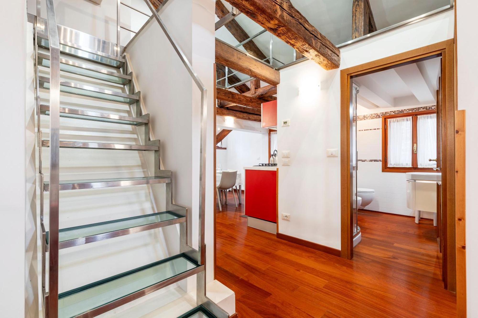 Glass House - Loft 2 Minutes To Rialto Bridge & View Venise